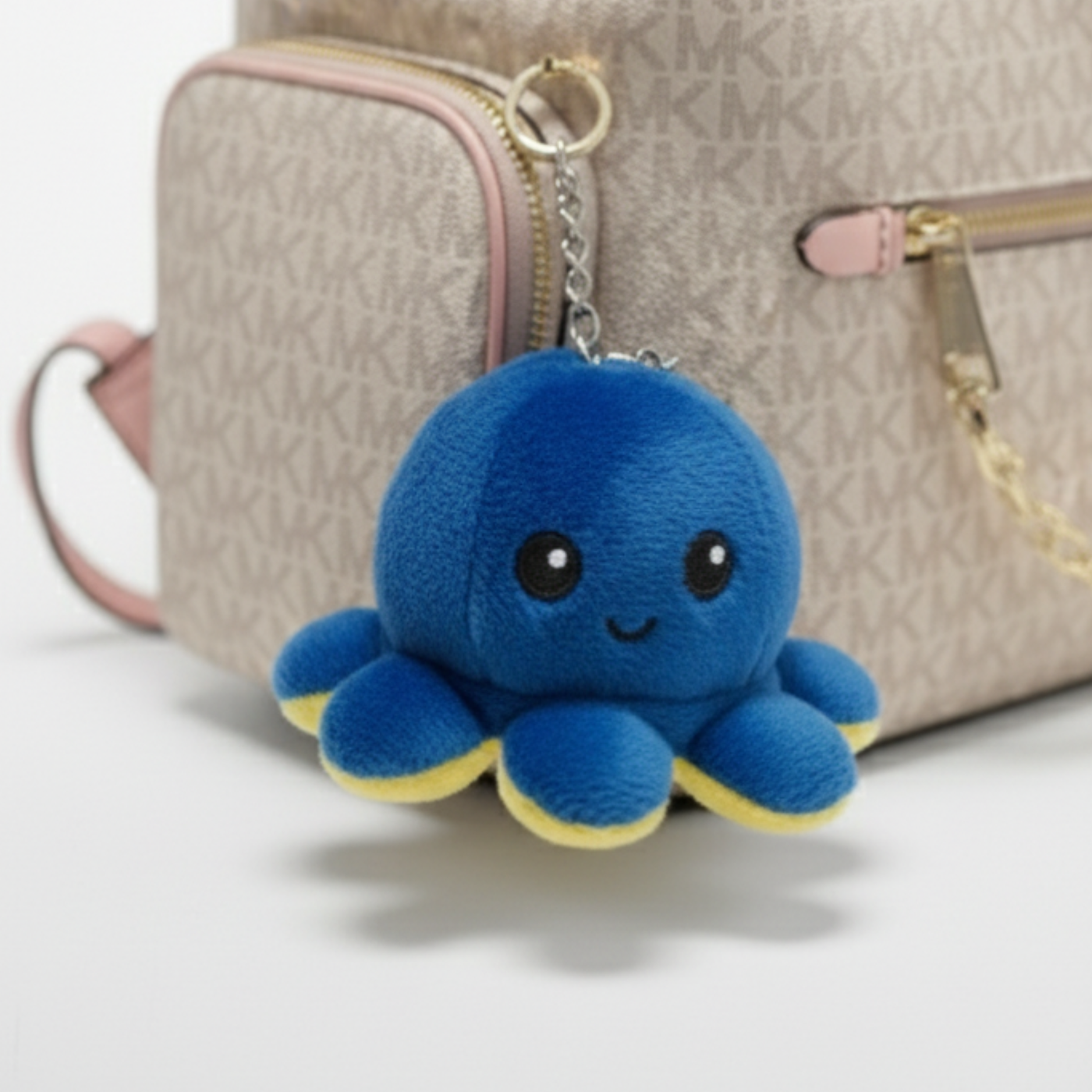 Reversible octopus Bag charm